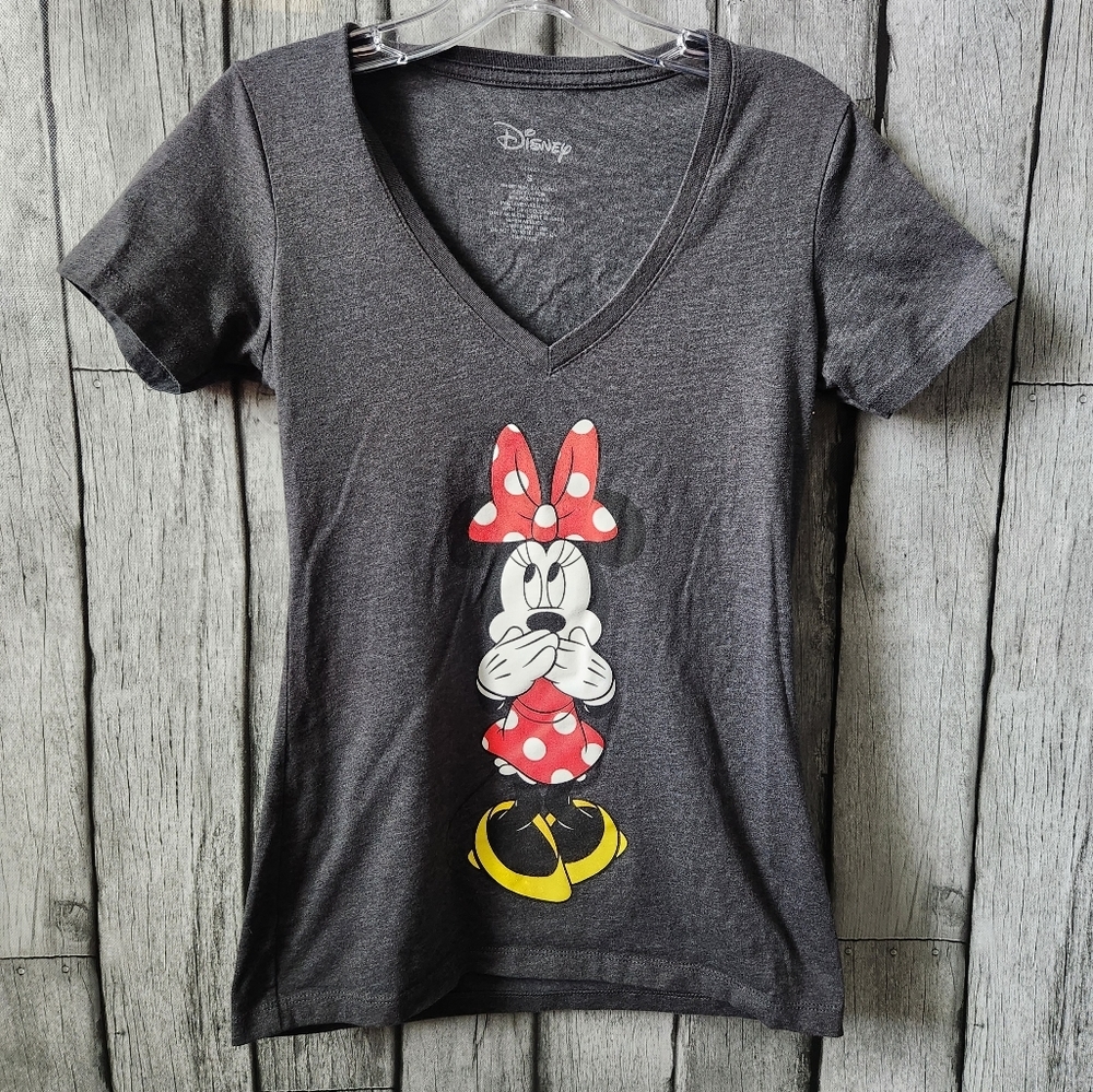Disney Minnie Mouse V-Neck Women's‎ Shirt